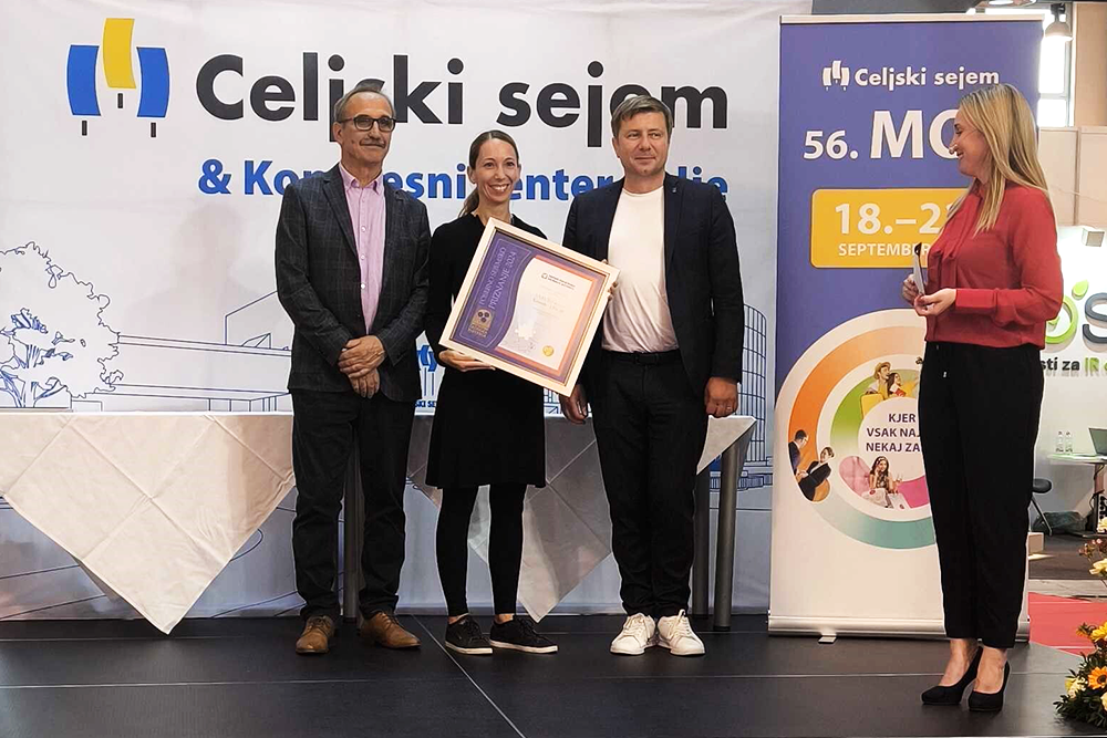 LELOSI prejel posebno priznanje OZS za celovito sejemsko predstavitev na 56. MOS-u