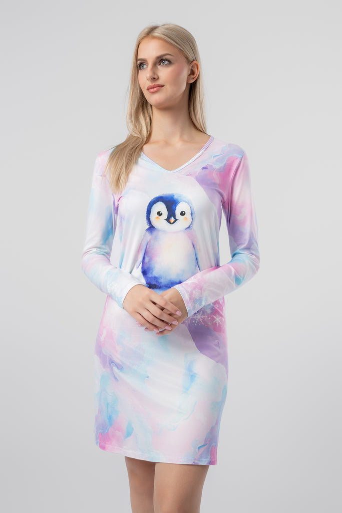 lelosi spalna srajca penguiny 0